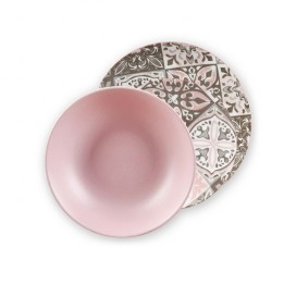 Servizio Piatti Porcellana 18 Pz Maiori – Atmosfera Mediterranea | Ragstore
