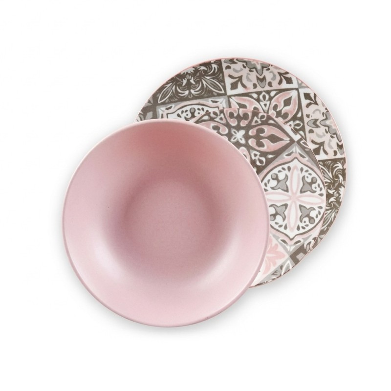 Servizio Piatti Porcellana 18 Pz Maiori – Atmosfera Mediterranea | Ragstore