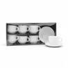 Set 6 tazze da the e cappuccino impilabili per catering