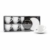 Tazzine Caffè Porcellana con Piattino Essenza 6 Pz | Ragstore