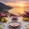 Servizio Piatti Porcellana 18 Pz Maiori – Atmosfera Mediterranea | Ragstore