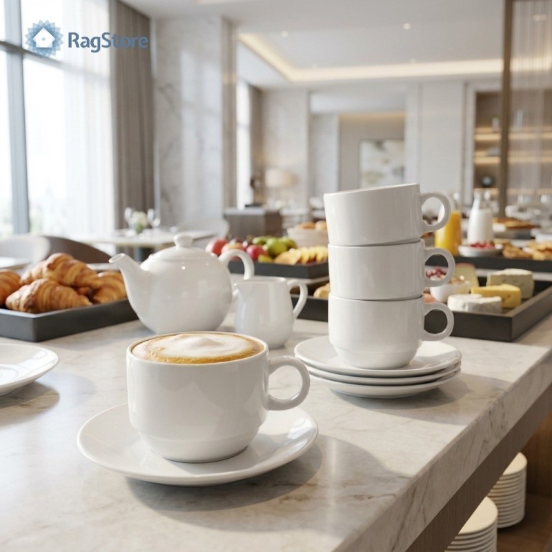 Tazze per buffet da colazione di alberghi e hotel