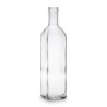 Bottiglia in vetro trasparente quadrata da 500 ml