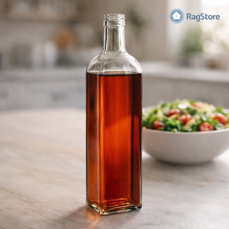 Bottiglia in vetro da 750 ml per aceto