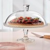 Alzata in Vetro Porta Torte Ø 32 cm con Coperchio | Ragstore
