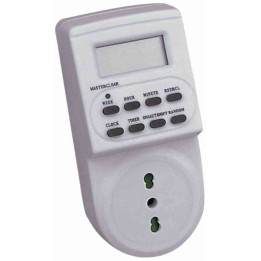 PRESA TIMER PROGRAMMABILE OROLOGIO SETTIMANALE 16A 3600W