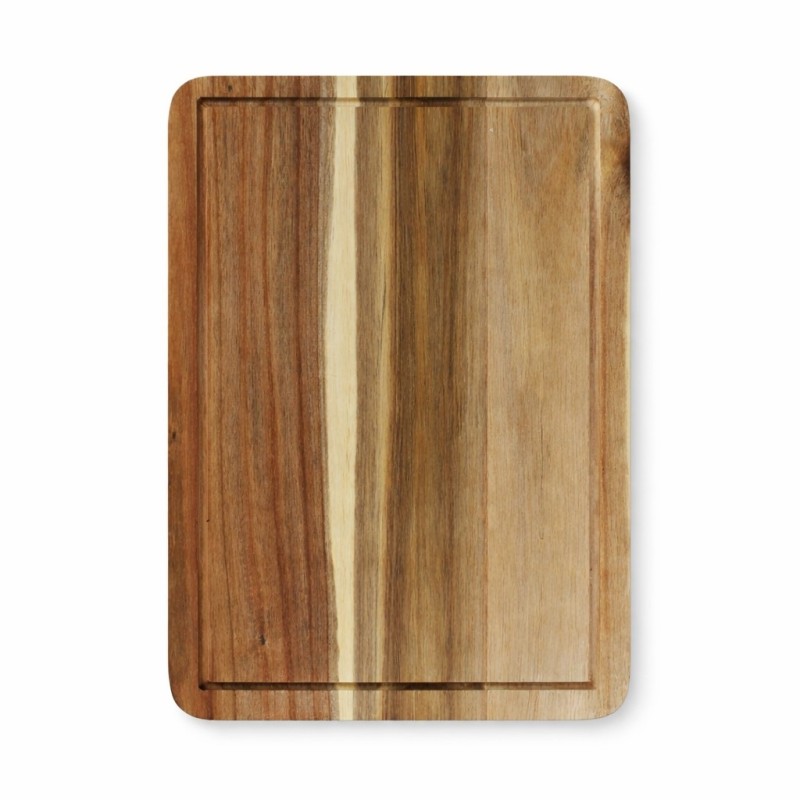 Tagliere Legno di Acacia 33×24 cm con Scanalatura | RagStore