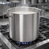 Pentola in acciaio inox per cottura fino a 100 lt di latte