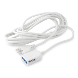 PROLUNGA ELETTRICA LINEARE 5 MT SPINA 16A BIANCA