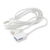 PROLUNGA ELETTRICA LINEARE 5 MT SPINA 16A BIANCA