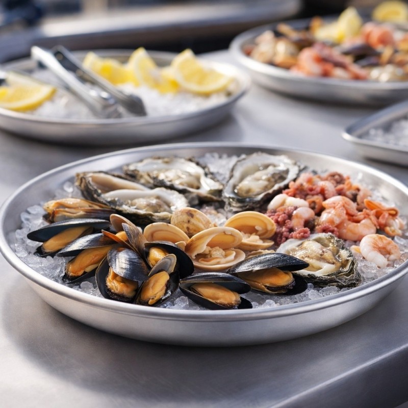 Vassolio Alluminio Frutti di Mare Ø 36 cm - Ristorazione | Ragstore