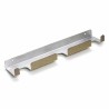 Supporto in alluminio appendi porta pale pizza a 3 posti