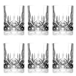 Set 6 bicchieri Opera acqua da 30 cl - RCR vetro trasparente