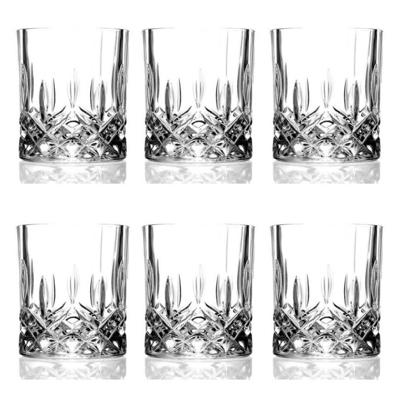 Set 6 bicchieri Opera acqua da 30 cl - RCR vetro trasparente