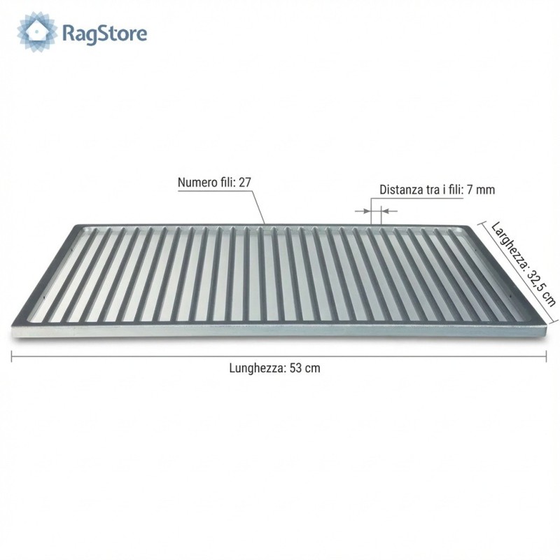 Griglia Gastronorm 1/1 Antiaderente 53x32,5 cm | RagStore