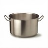 Casseruola in acciaio inox 18/10 alta da 24 cm con triplo fondo - Fasa