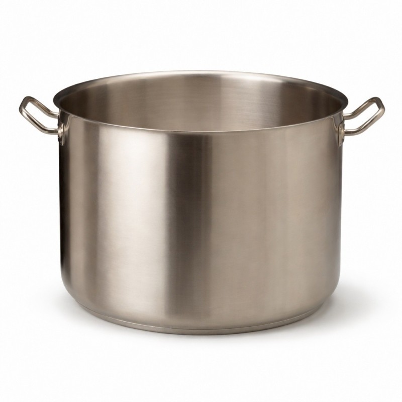 Casseruola inox alta da 36 cm triplo fondo induzione - Fasa