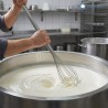 Frusta professionale per caseificio e pasticceria da 125 cm