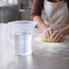 Caraffa graduata in plastica trasparente da 2 lt per pasticceria