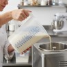 Caraffa per pasticceria e gelateria trasparente graduata da 3 litri