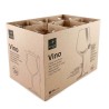 Confezione scatola bicchieri calice Divino Rosso da 53cl Bormioli Rocco