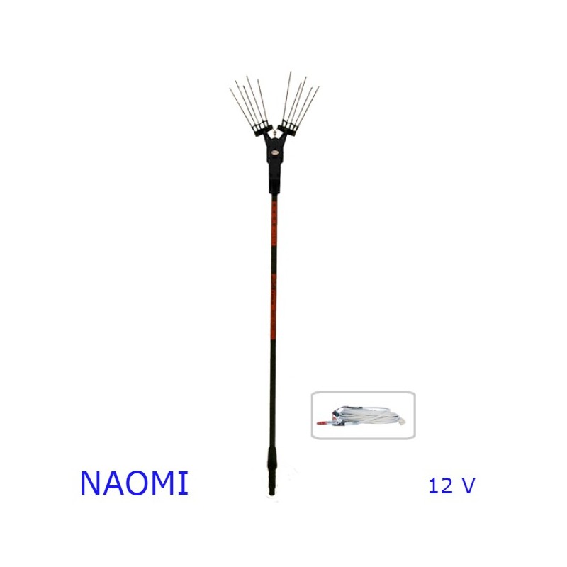 RACCOGLIOLIVE ELETTRICO NAOMI 10 DENTI 12V ULTRALIGHT