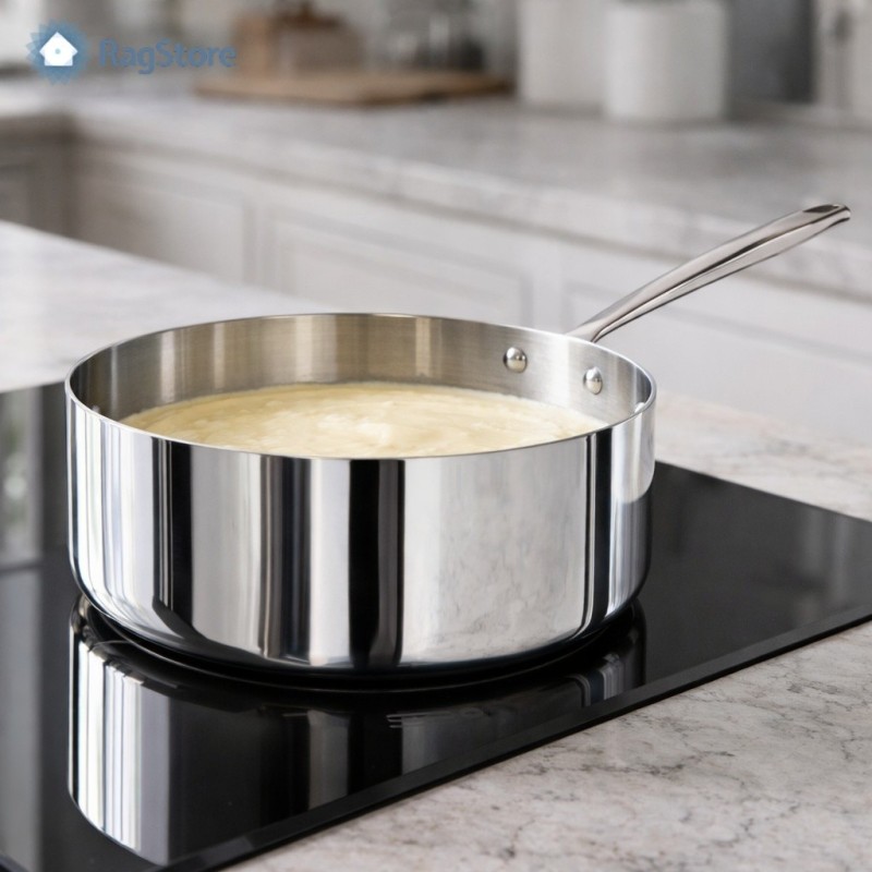 Casseruola Bassa Aluinox 1907 1 Manico cm 20 | RagStore