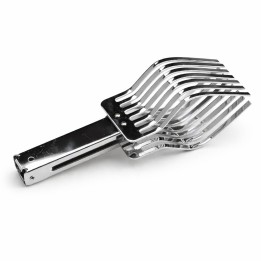 Pinza ferma arrosto in acciaio inox da 25cm