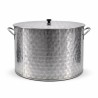 Pentola caldaio acciaio inox da 200 litri basso