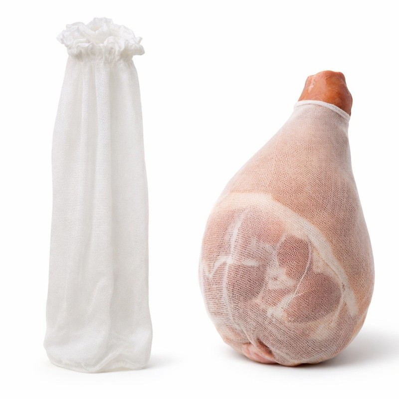 Calza bianca proteggi prosciutto