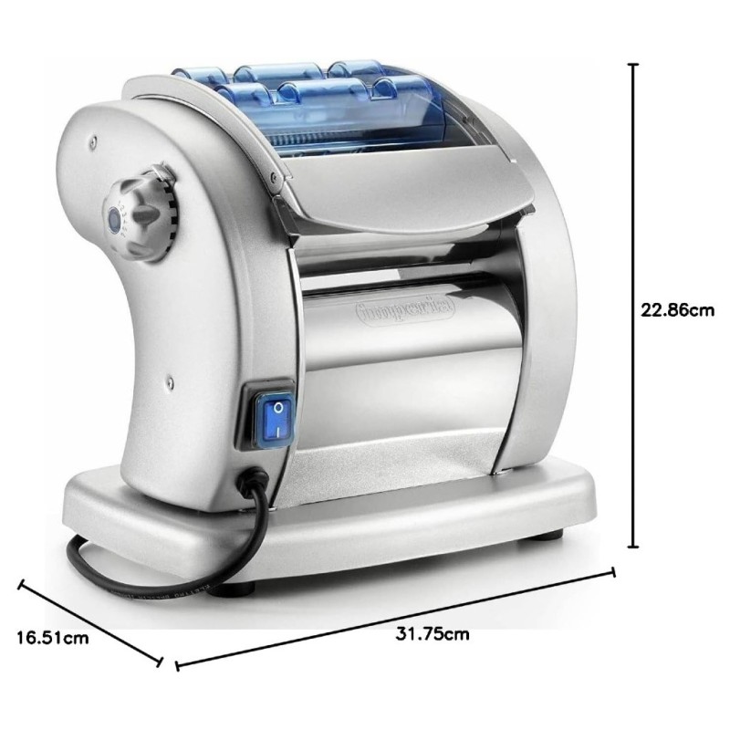Dimensioni macchina pasta presto elettrica Imperia