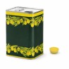 Lattina in metallo per olio da 10 lt completa di tappo plastica