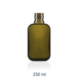 BOTTIGLIA VETRO MORESCA ANTI FRODE 250 ml VERDE