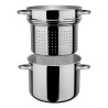 Pentola Aeternum Divina in acciaio inox con cestello cuoci pasta da 6 litri