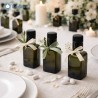 Bottiglie Moresca 100 ml vetro verde come segnaposto matrimonio e bomboniera olio