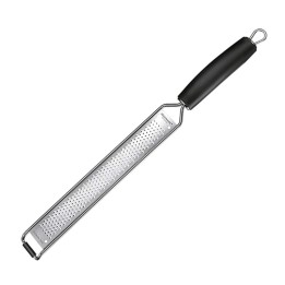 Grattugia fine Technicus Pro 40 cm in acciaio inox con manico ergonomico e base antiscivolo