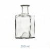 BOTTIGLIA VETRO RUBIK 200 ml TRASPARENTE