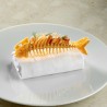 Esempio di decorazione gourmet realizzata con stampo in silicone Lisca Pavoni