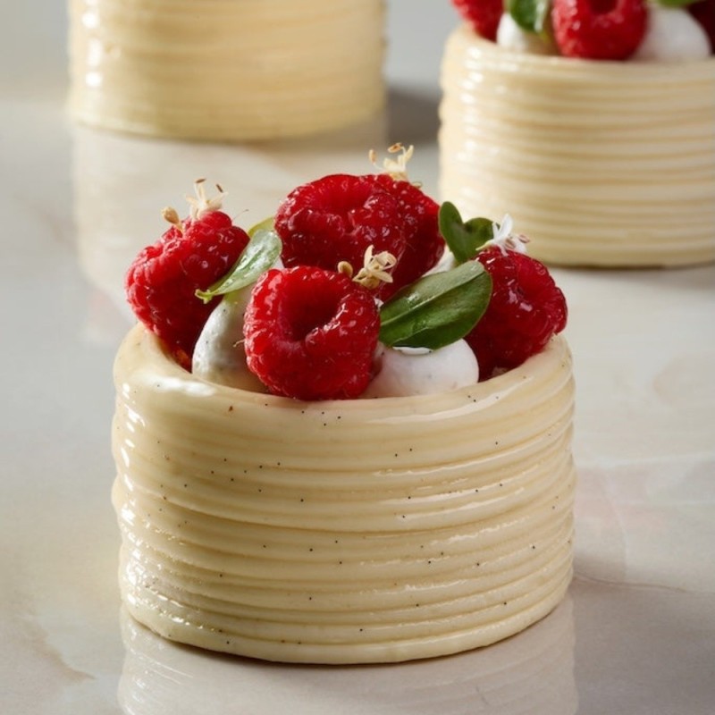 Dettaglio impronte stampo PX43128S per dessert e semifreddi di precisione