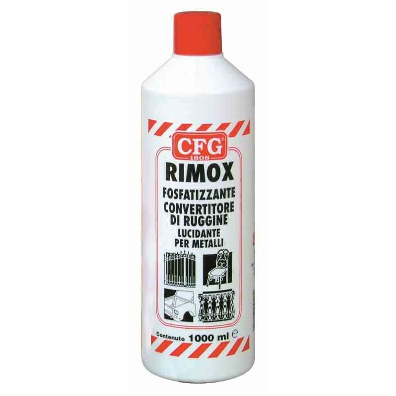 RIMUOVI RUGGINE RIMOX PER METALLI 1 LT