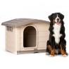 Cuccia in plastica per cane taglia media beige