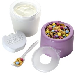 Porta yogurt termico Bama Yo Kit con cucchiaino