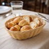 Cestino Pane Ovale Poly-Rattan 18 cm | RagStore