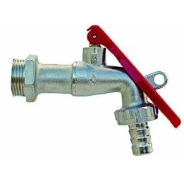 RUBINETTO 1/2"  C/PORTALUCCHETTO