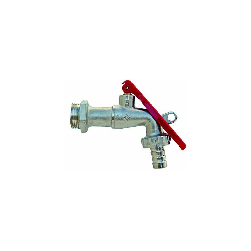 RUBINETTO 1/2"  C/PORTALUCCHETTO