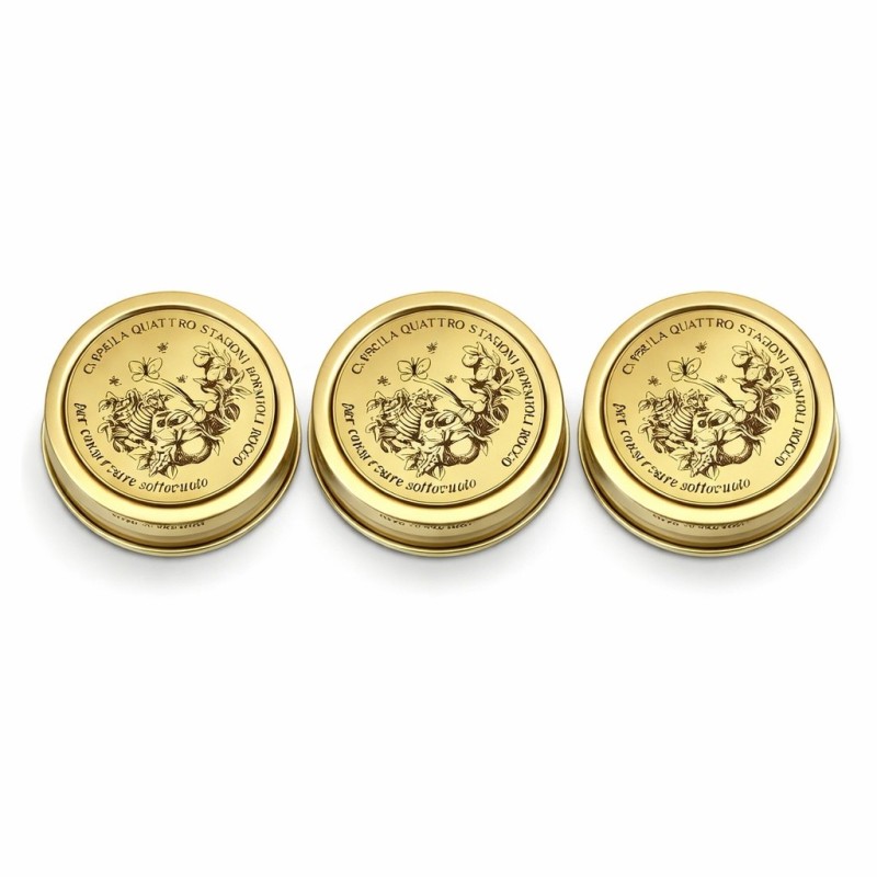 Tappo a vite per barattoli 4 stagioni diametro 56 mm - set 3 pezzi