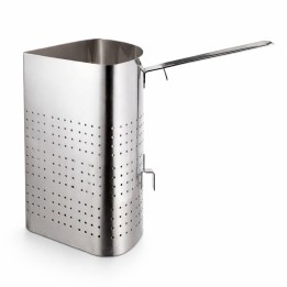 Colapasta a spicchio in acciaio inox 1/4 per pentole da 36 cm, attrezzatura professionale per ristoranti e agriturismi