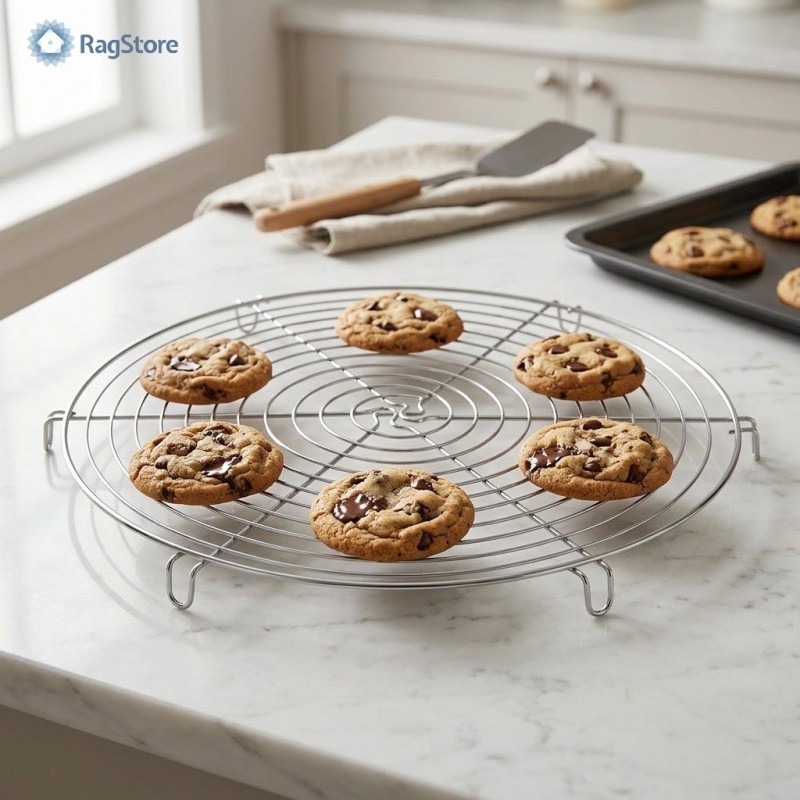 Griglia Raffredda Torte Inox 30 cm - Pasticceria | RagStore