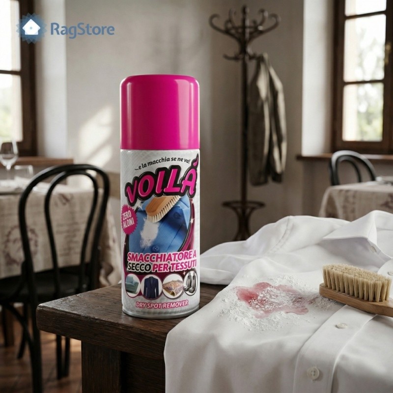 Smacchiatore per macchie su tessuti Voilà formato spray 200 ml