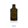 BOTTIGLIA VETRO OLIENA RIBS ANTI FRODE 250 ml VERDE ANTICO